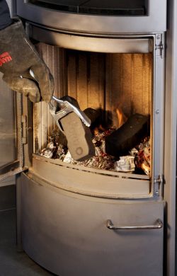 Gluttbett, Primärluft, Rost, Braunkohlenbriketts